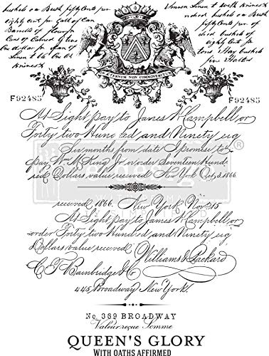 PRIMA MARKETING INC - Traslado de rediseño L, letra parisina 61 x 31 pulgadas