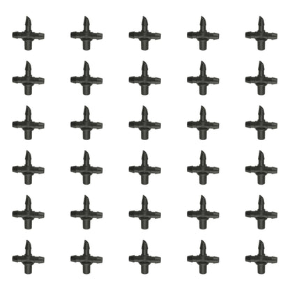 Rain Bird Conector Universal de Púas para Riego por Goteo 1/4", 30pz - Paquete de 30