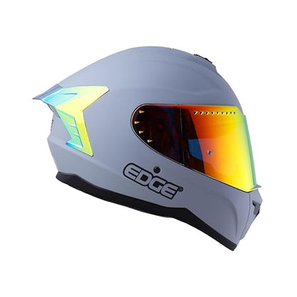 Casco para Moto Extreme - Casco Motocicleta Marca Edge - Visor Doble ANTIVAHO - Cascos para Motos Certificados Dot Moto - Accesorios para Moto