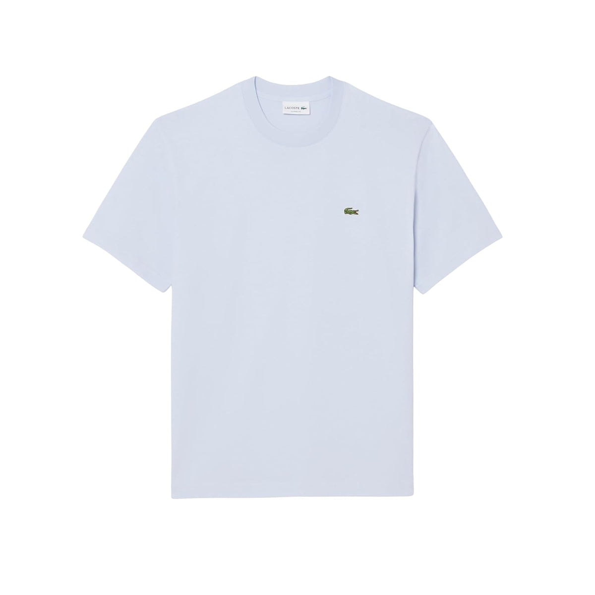 Lacoste Playera de Manga Corta Cuello Redondo Ajuste Clásico - XL - Azul (Phoenix Blue)
