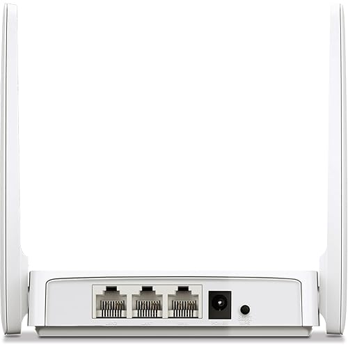 TP-Link MERCUSYS AC10 Router WiFi5 AC1200 Doble Banda hasta 1200Mbps - Puertos 1 WAN + 2 LAN - Latencia Ultrabaja - Cobertura Ampliada - Controles parentales - App Mercusys - Garantía de 2 años
