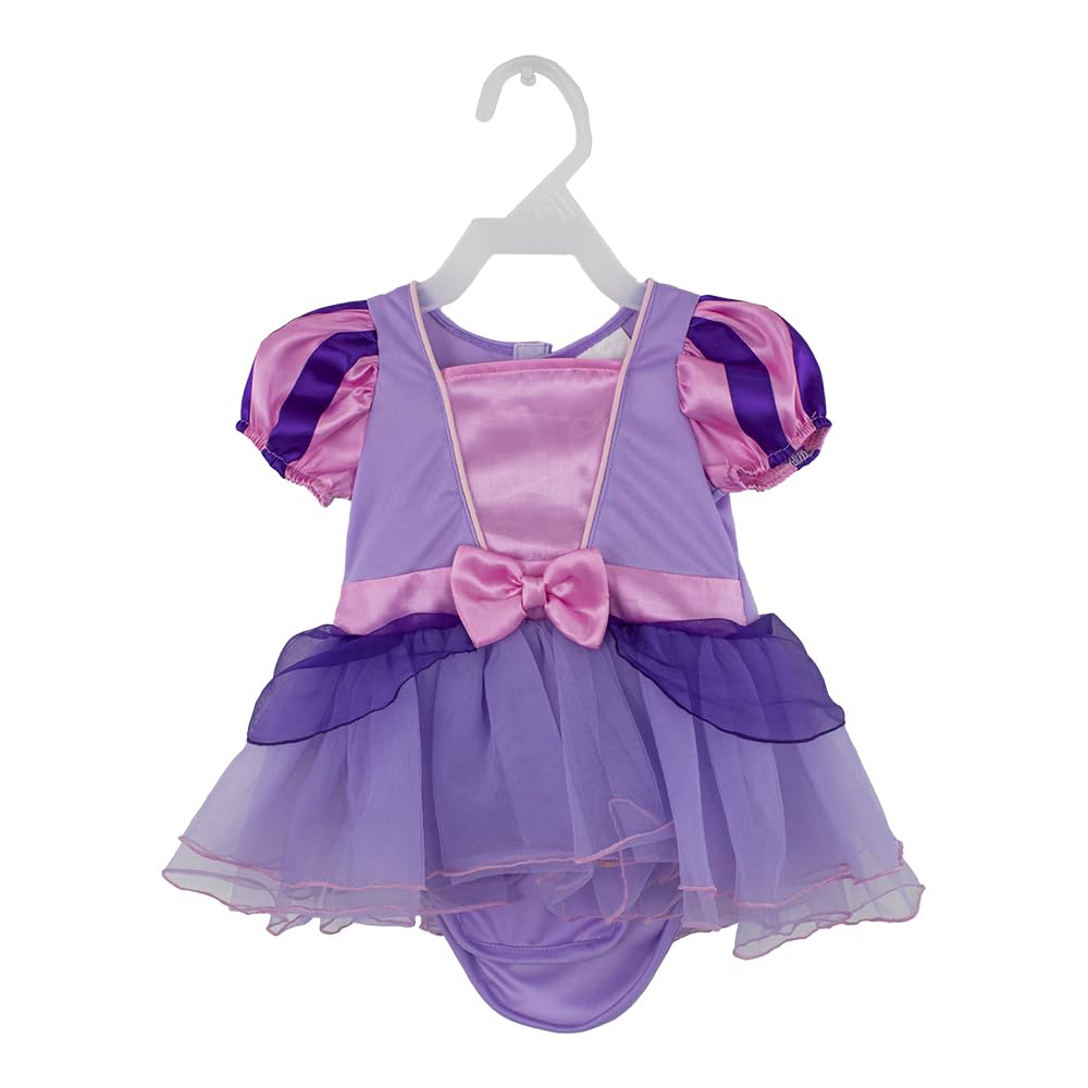 Disney Disfraz para Bebé Rapunzel Modelo F15375-AZN12M, Lila, Talla 12 meses. Fantasy Ruz