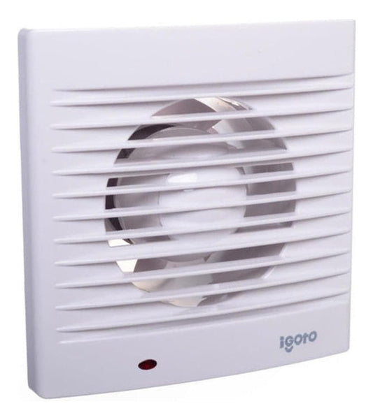 Igoto EX4-16W Extractor de aire empotrable 16W, Color blanco, 15X15 cm
