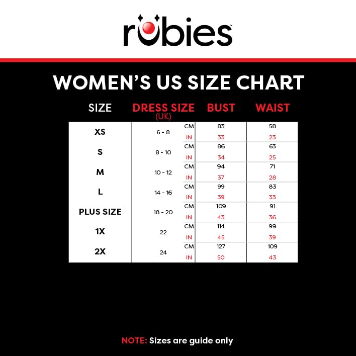 Rubie's Dc Comics Supergirl - playera con capa para mujer Disfraces de tamaño adulto Mujer