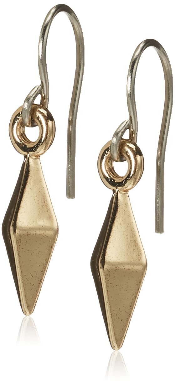 Kensie Pendientes chapados en oro "Yolo"