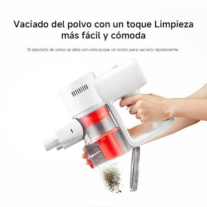 XIAOMI Vacuum Cleaner G20 Lite,Aspiradora inalámbrica con 18000 Pa y 65AW | Batería de Larga duración,Cepillo multisuperficie,Luces LED,Filtración de 5 etapas 99.9%,para Pisos, alfombras, Grietas y más