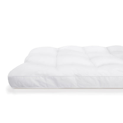 Serta Down Illusion - Protector de colchón para Cama King, Color Blanco