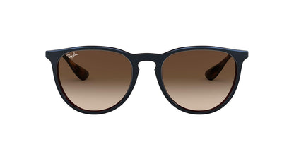 Lentes oscuros RB4171 Erika anteojos de sol redondas, RAY-BAN, Mujer, Black/Gold Mirror, 54 mm - Grande - Verificar