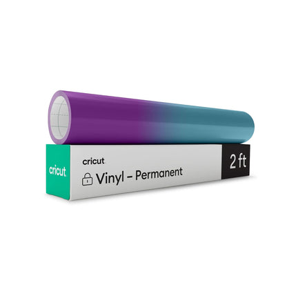 Cricut Vinil Permanente Cambia de Color, 30 x 60 cm - Activado por calor - Morado