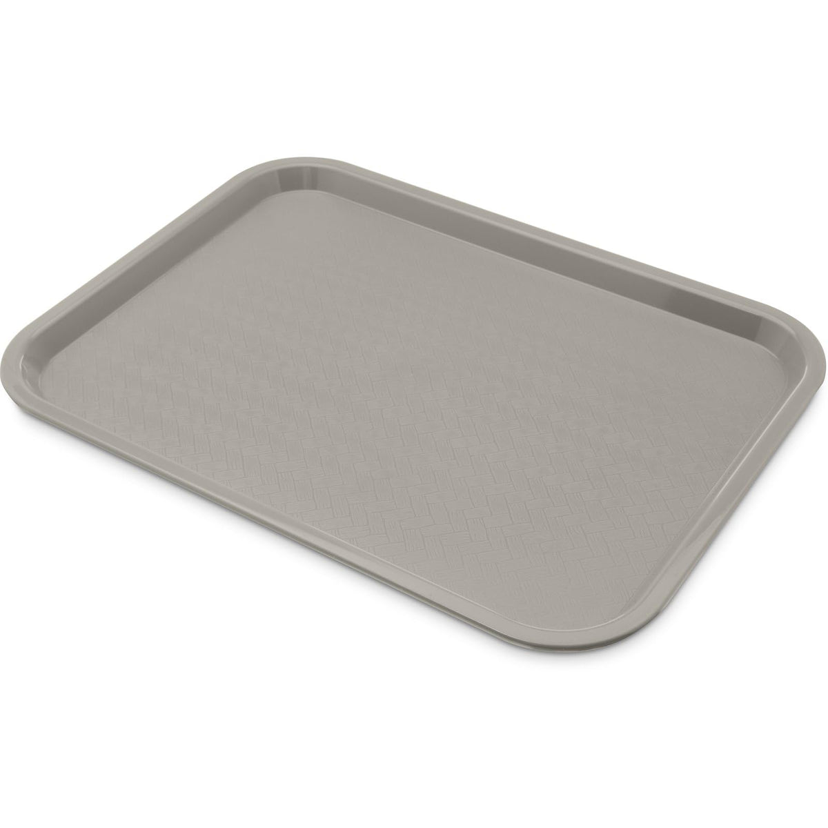 Carlisle Bandeja de Plástico para Cafetería, Antideslizante - Gris - 16.3" x 12.1" x 0.7" - Cafe®