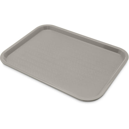 Carlisle Bandeja de Plástico para Cafetería, Antideslizante - Gris - 16.3" x 12.1" x 0.7" - Cafe®