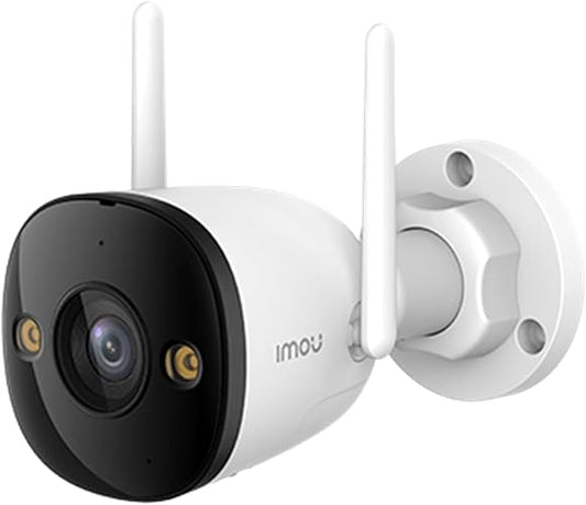 Camara IP/IMOU/IPC-K3DN-5H0WF / WiFi/Bullet 2E 5 MP/Bala/Full Color/Exterior/H.265 / DETECCION DE Humanos/MICROFONO/IR DE 30 Metros/Lente DE 2.8 MM/Ranura Micro SD / IP67