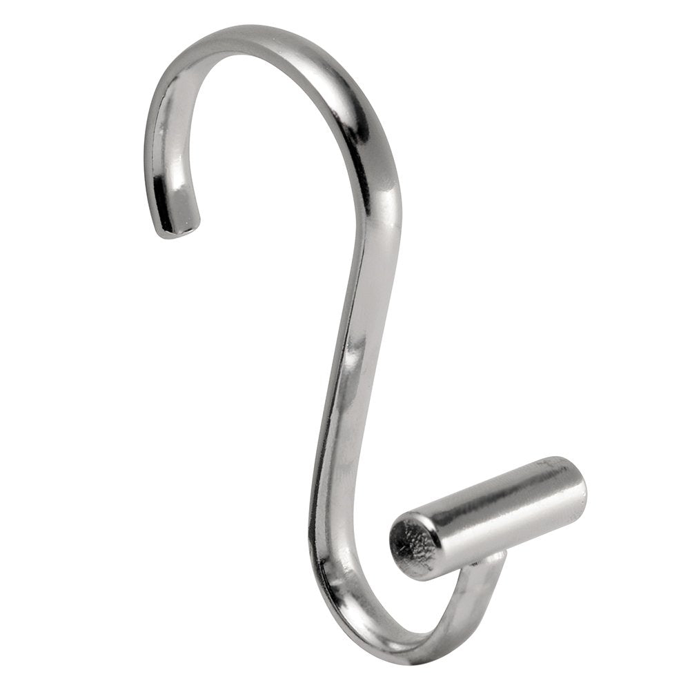 InterDesign T-Bar Shower Hooks, Set of 12, Chrome