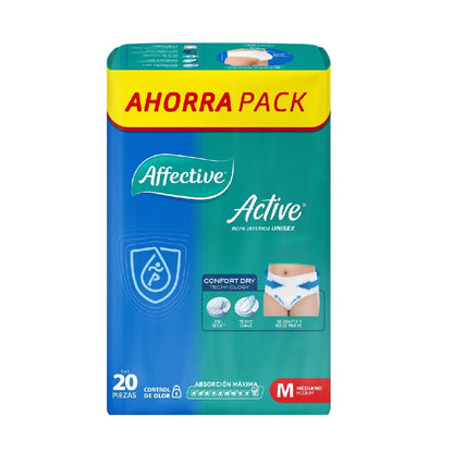 Affective Active, Adult Pants, Talla Mediano, 80 piezas