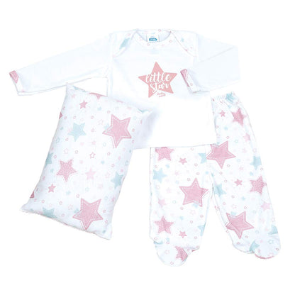 Baby Mink Pijamink Glow in The Dark Rosa