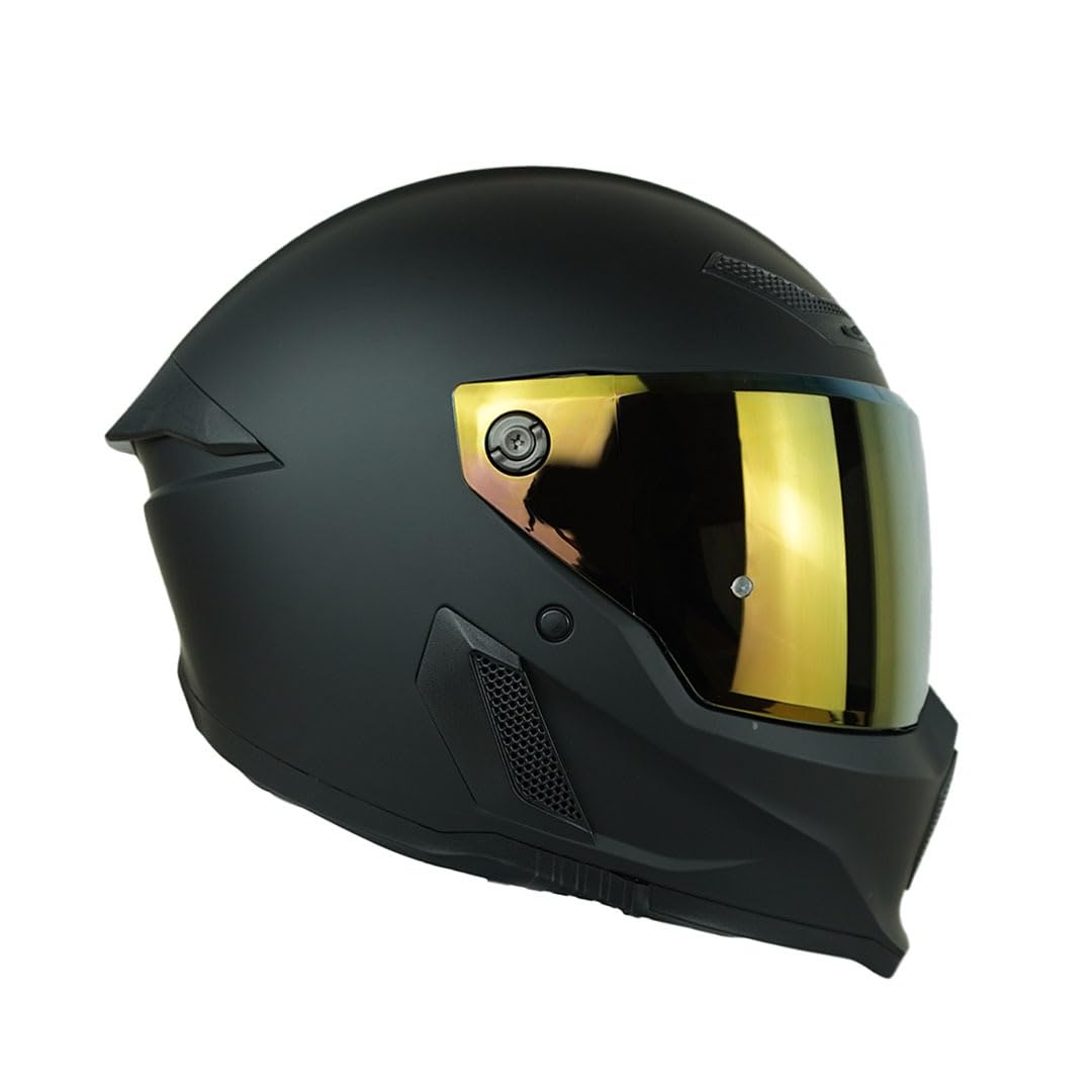 Casco para Moto Modelo NITROX - Casco Motocicleta Marca Edge - Visor Doble ANTIVAHO - Cascos para Motos Certificados Dot Moto - Accesorios para Moto Motocross Motocicleta