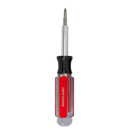 CRAFTSMAN - Juego de destornilladores múltiples, 6 en 1, mango de acetato (CMHT66052)