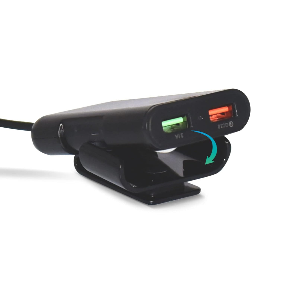 Lloyd's Cargador de Auto Carga Rápida 4 Puertos USB Extensión p/Pasajeros