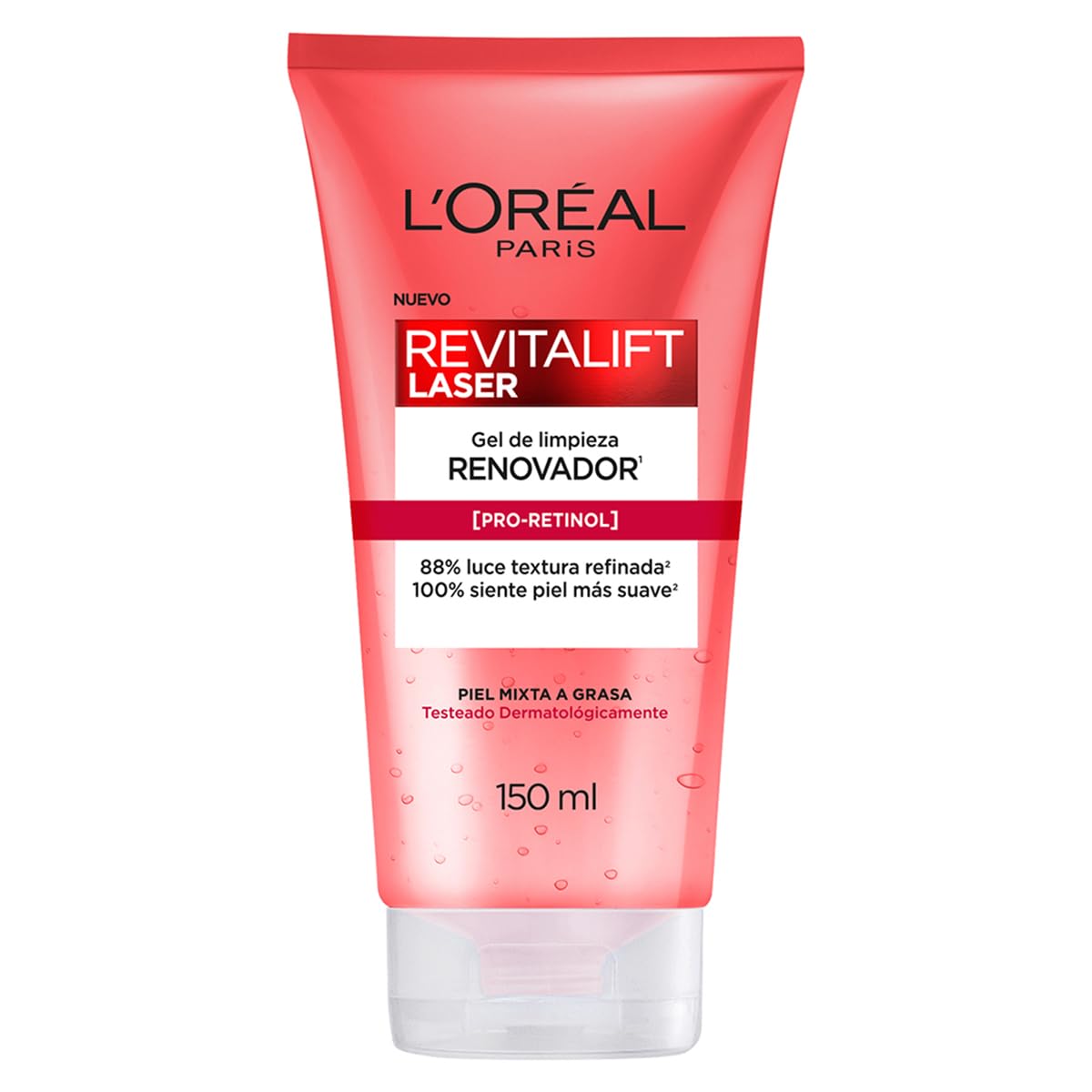 L'Oréal Paris Revitalift Laser Crema de Noche Antiedad 50 ml - Limpiador Facial
