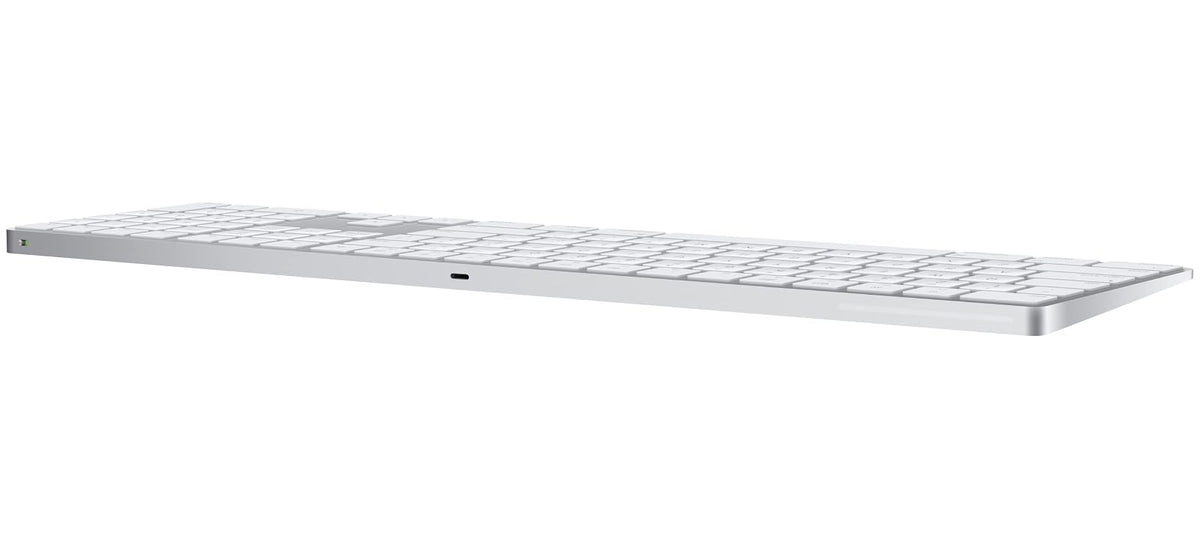 Teclado Magic Keyboard de Apple con Teclado numérico: Recargable, con conexión Bluetooth y Compatible con el Mac, iPad y iPhone; Inglés (EE.UU.), Color Plata