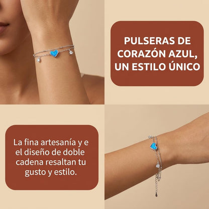 XYPHIELLE Tobillera de Corazón en Plata 925 para Mujer, Pulsera de Tobillo Ajustable con Dije, Joyería de Verano para Playa y Viajes, Regalo Romántico