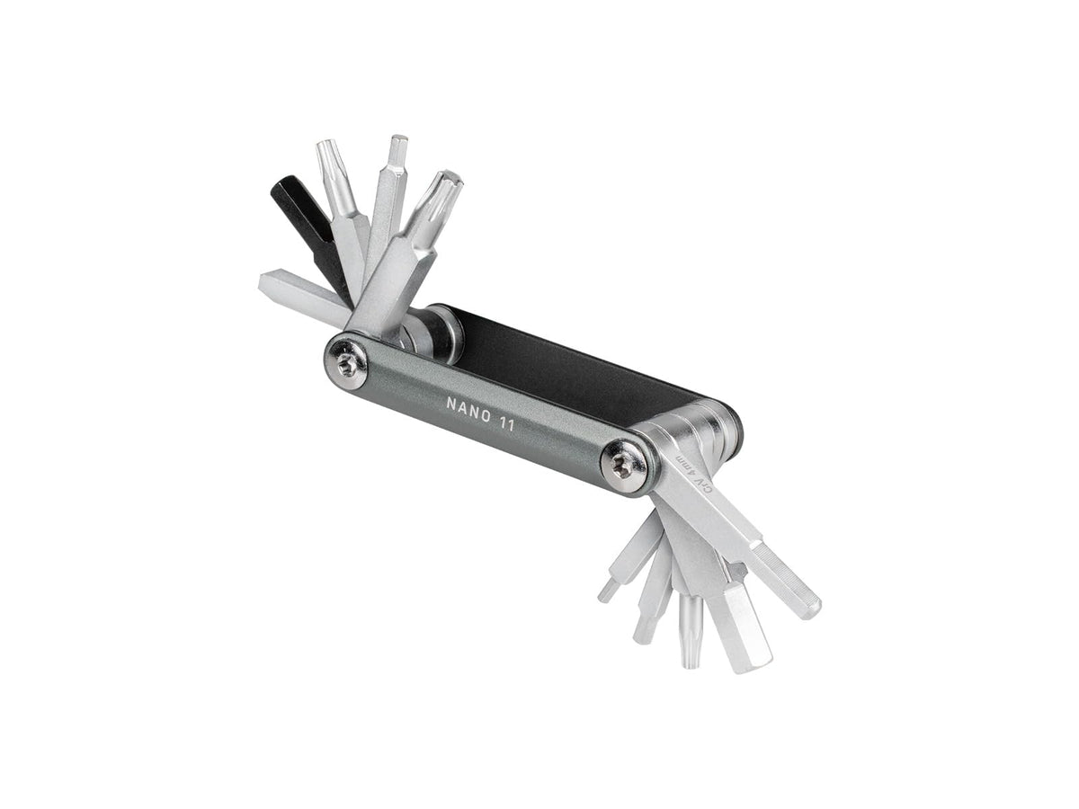 Topeak DualSide Cage Pro con Caja de Herramientas integrada N11 – Portabidón Reversible de Entrada Izquierda/Derecha con Multiherramienta Nano 11 integrada, retención Segura, Marco Compacto para