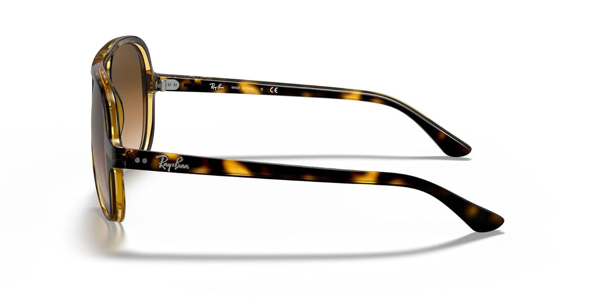 Ray-Ban RB4125 Cats 5000 Sunglasses 59 mm, Non-Polarized