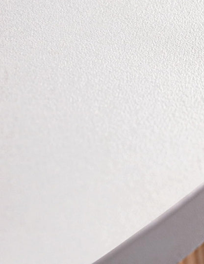 DUDUK Mesa Rectangular Amplia Blanca para Pintar o Actividades Infantiles