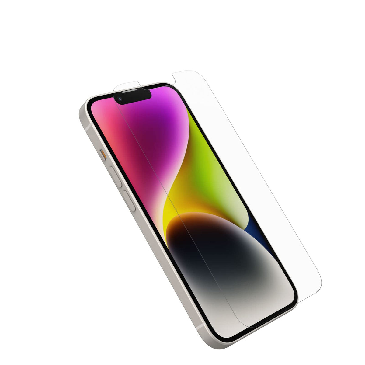 OtterBox ALPHA GLASS SERIES ANTIMICROBIAL Protector de Pantalla para iPhone 14, iPhone 13 & iPhone 13 Pro