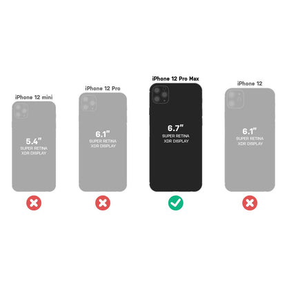 OtterBox Performance Horizontal Privacy Glass Screen Protector for iPhone 12 Pro MAX for Gaming & Streaming