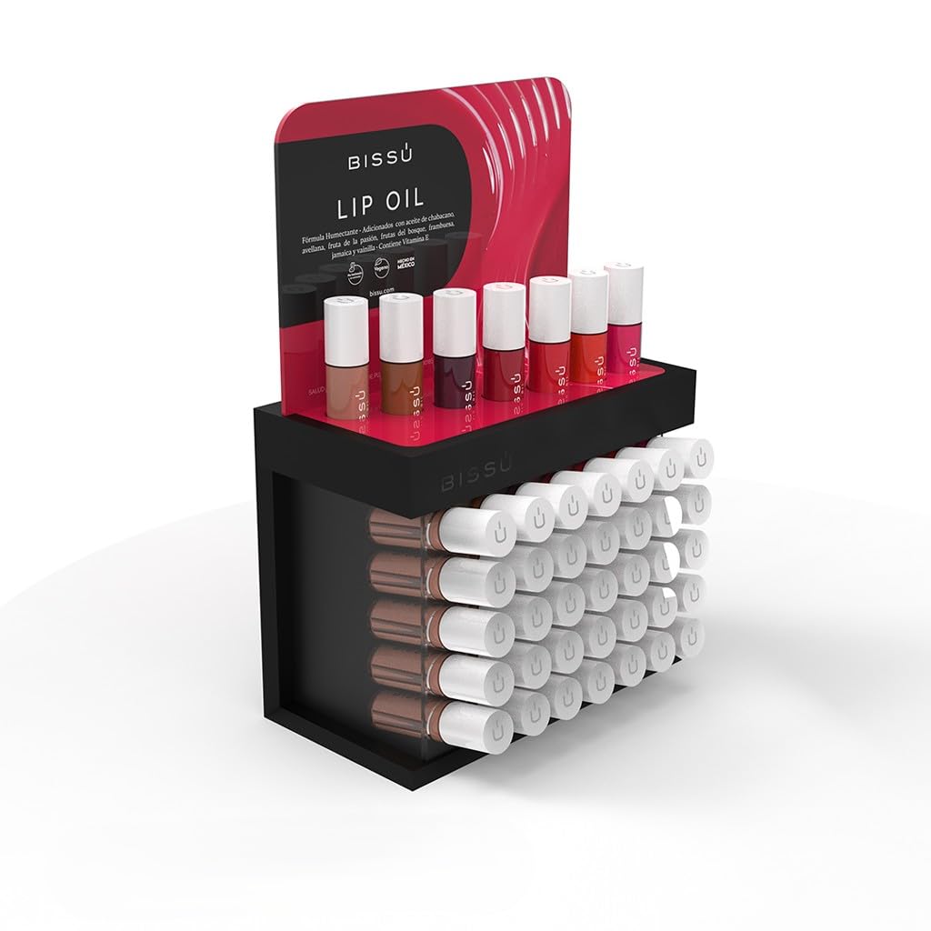 Bissú Cosméticos, Exhibidor Lip Oil