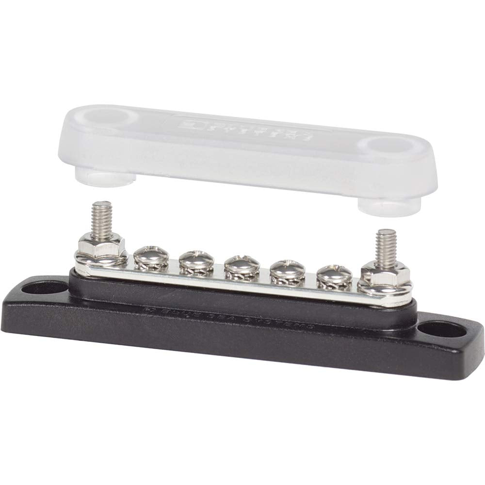 Blue Sea Systems BusBars comunes (100 A-250 A) - 100A, 5 Screw w - Cvr