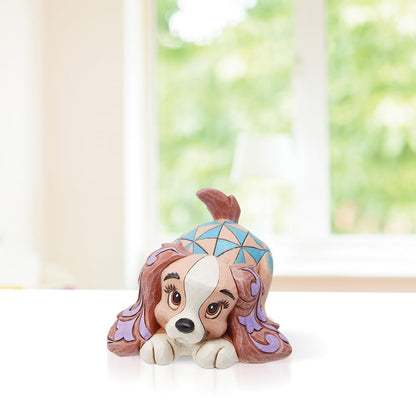 Enesco Disney Traditions by Jim Shore Lady and The Tramp - Figura en Miniatura, 2.5 Pulgadas, Multicolor