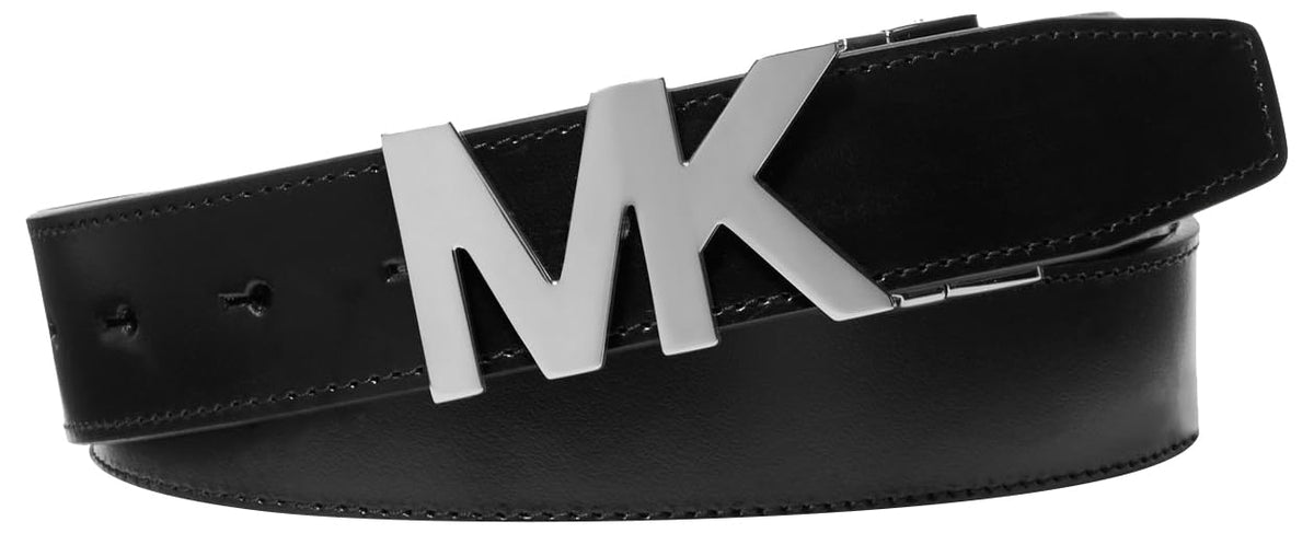 Michael Kors 34mm Rvs Mk Bckl Blt Cinturón Hombre