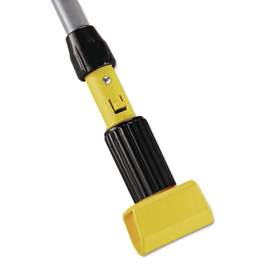 Rubbermaid Commercial Products – Mango para Trapeador Profesional con Abrazadera de Agarre Firme, Bastón de Aluminio de 152 cm (60 Pulgadas), Gris FGH226000000