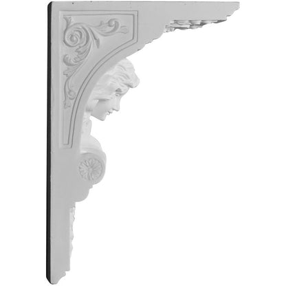 ekena millwork cor08 X 06 X 12He 20,3 cm W x 15,2 cm D x 30,5 cm H Hestia Corbel