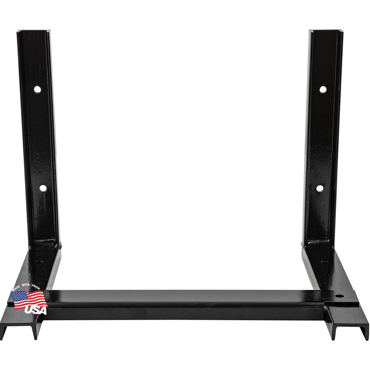 Buyers Products 1701000 Soportes de Montaje para Cajas de Camión de Polietileno 24/36 Pulgadas Acero Negro 15 x 14 Pulgadas