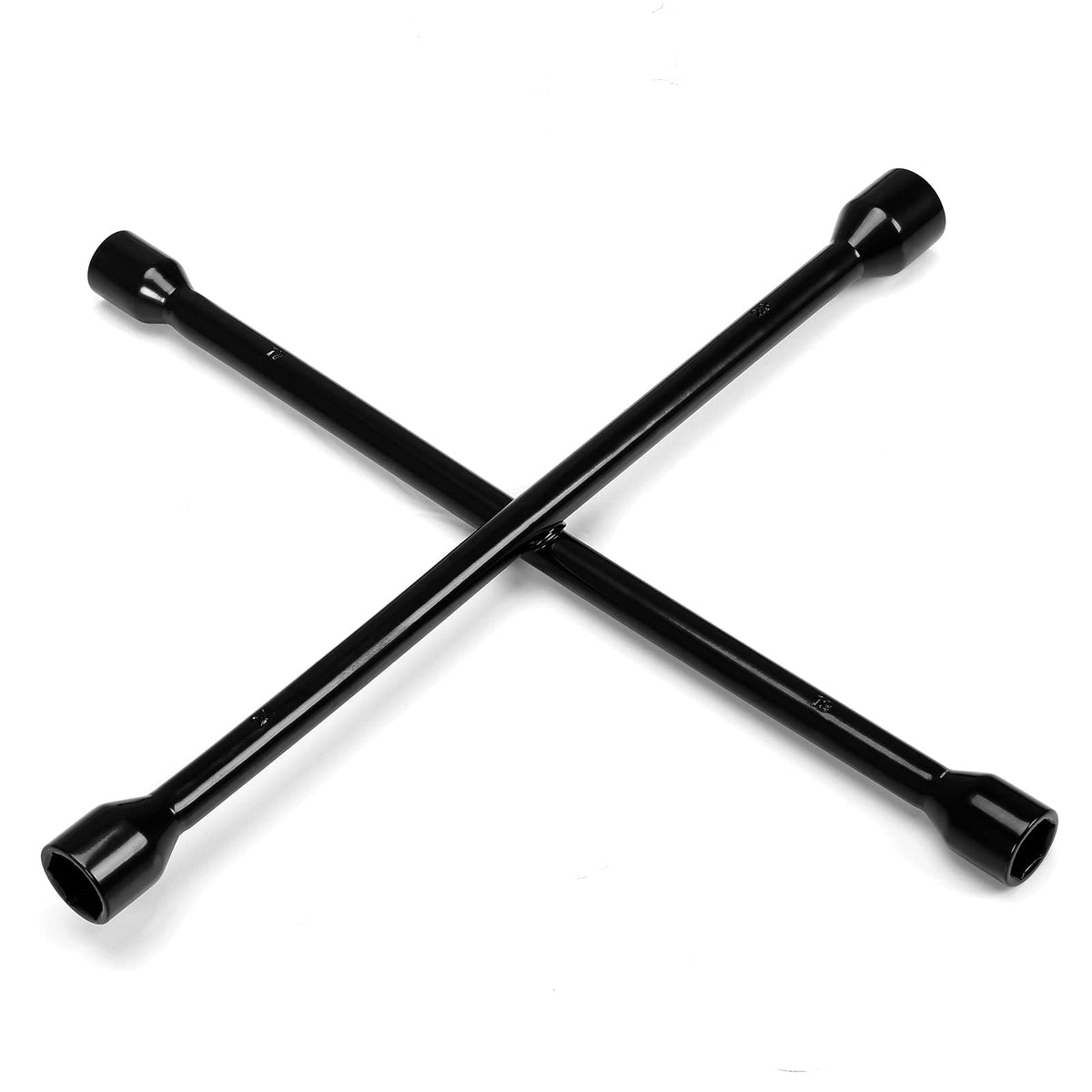 Torin TRX31101-14F - Llave universal de 4 vías de 4 vías de alta resistencia, color negro