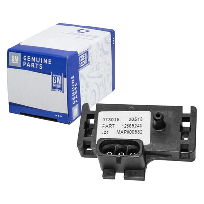 GM Genuine Parts Sensor Map Presión Absoluta 213-1545 Negro