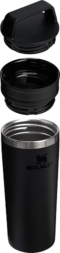 Stanley Café-To-Go Taza de viaje 16 onzas, color negro 2.0