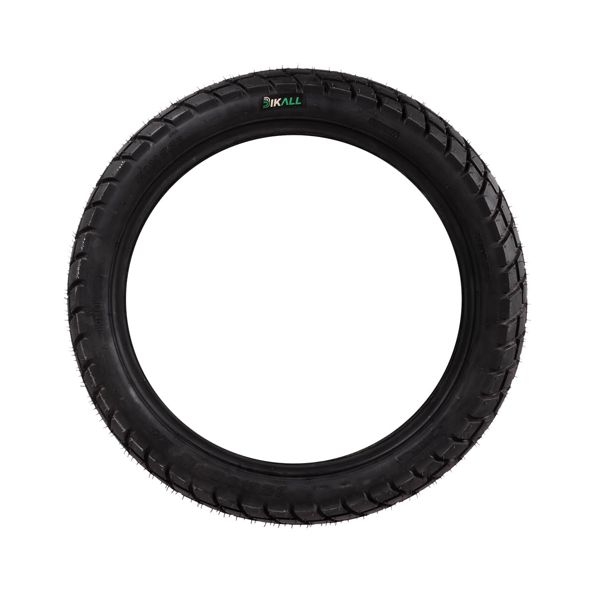 Bikall Llanta Motocicleta 120/80-18 TT 6 Capas DM250