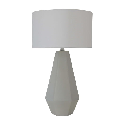 Luzerna CM-0091 Lámpara De Buro Siza, Color Gris Perla Mate, 1 Unidad