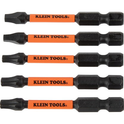 Klein Tools 33801 Juego de brocas de impacto con destornilladores de tuercas magnéticas, ProFlex S2 Steel Phillips, ranuradas, cuadradas, brocas TORX con funda, compatible con MODBox, 40 piezas