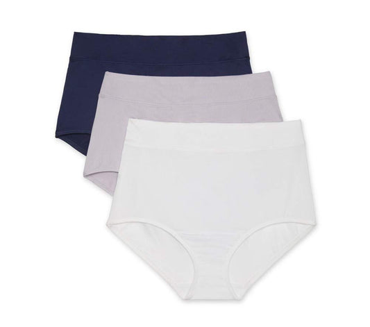 Warner'S Blissful Benefits No Muffin Parte Superior Transpirable Micro Bragas Bragas Breves Multipack Ropa Interior para Mujer