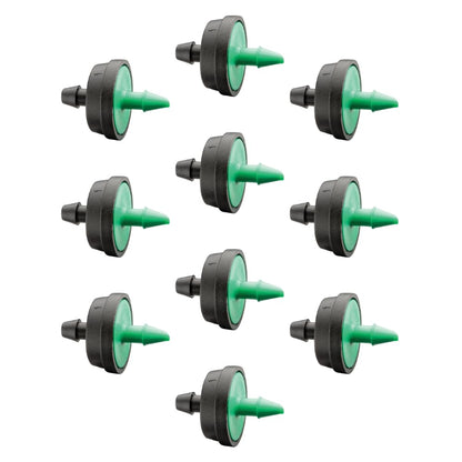 Rain Bird CVD2010PKXS Drip Irrigation Dripper/Emitter with Built-In Check Valve, 2 Gallon Per Hour, 10-Pack