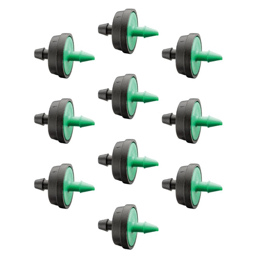 Rain Bird CVD2010PKXS Drip Irrigation Dripper/Emitter with Built-In Check Valve, 2 Gallon Per Hour, 10-Pack