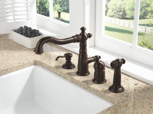 DELTA FAUCET RP37039RB Dispensador de jabón/loción, Bronce Veneciano