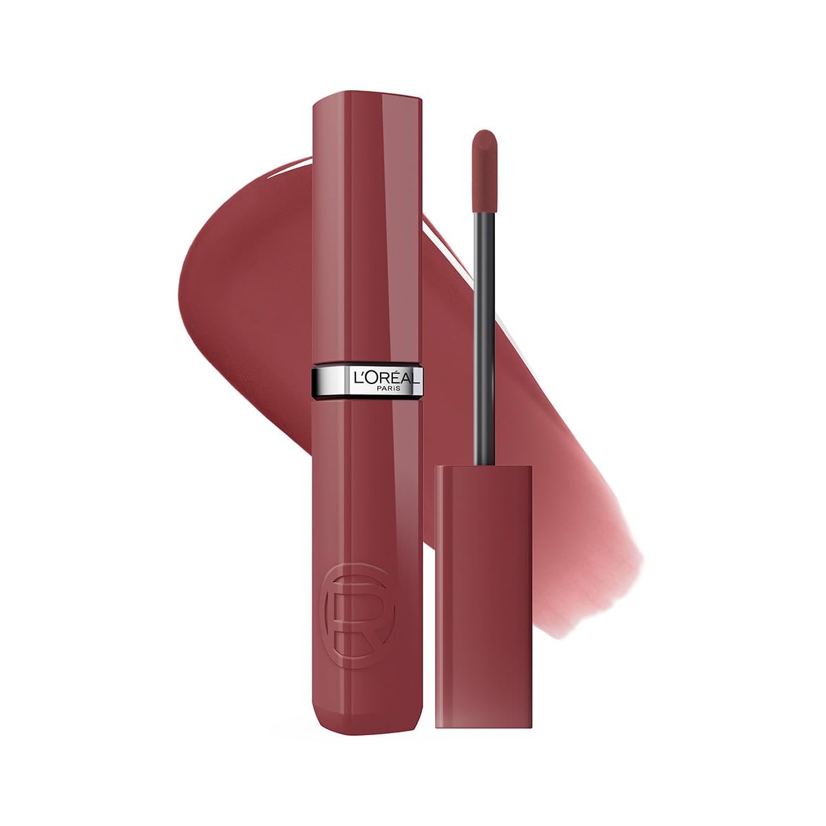 Loreal Paris Infallible Laque Resistance Labial Líquido Acabado Brillante - 412 ROSE AFFAIR