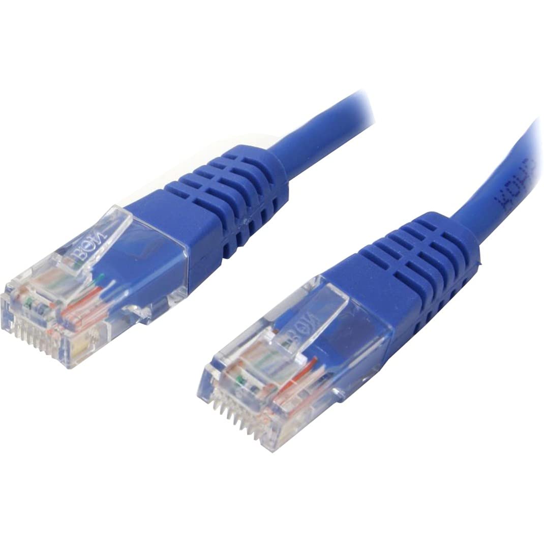 StarTech Cable de Red Cat5e Patch, Varios Tamaños y Colores - 15 feet - Azul