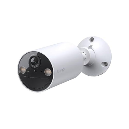 TP-Link Tapo - Cámara de Seguridad inalámbrica para Exteriores, 1080P, detección de Personas, Almacenamiento SD/Nube, visión Nocturna a Color, no Necesita concentrador, Funciona con Alexa, Tapo C402